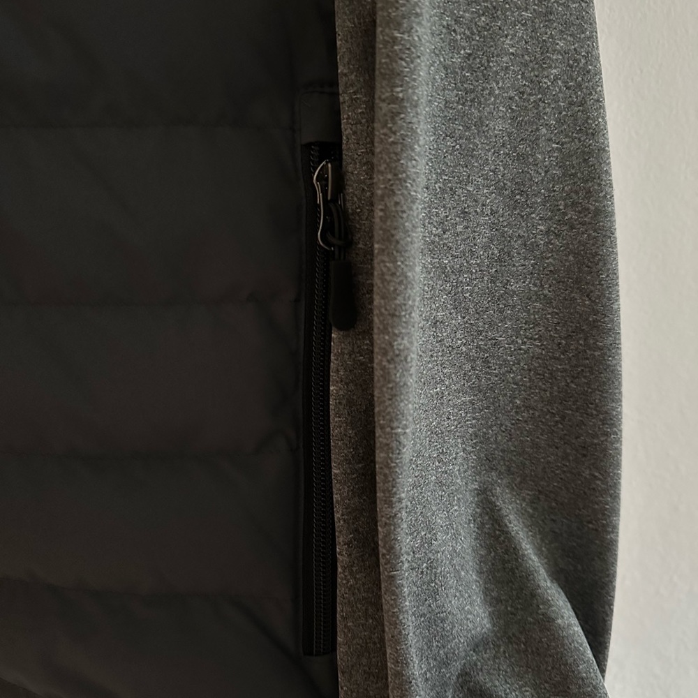 NWOT 32 DEGREES Men’s Mixed Media Jacket; size small two tone gray color - Picture 5 of 11